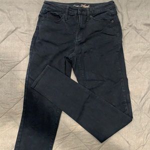 Black High Rise Skinny Jeans 4 / 27L